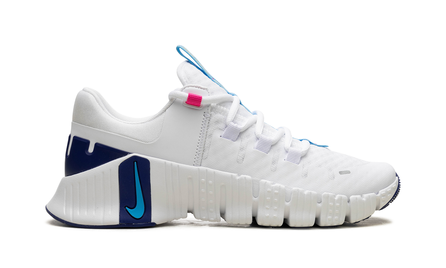 FREE METCON 5 WMNS "WHITE AQUARIUS BLUE" DV3950 103