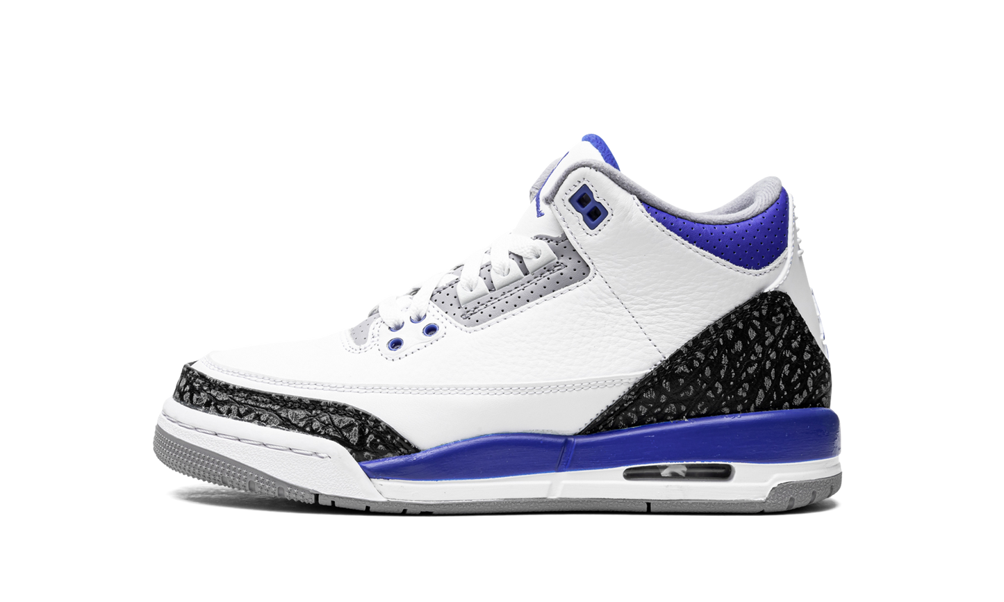 Air Jordan 3 GS "Racer Blue" 398614 145