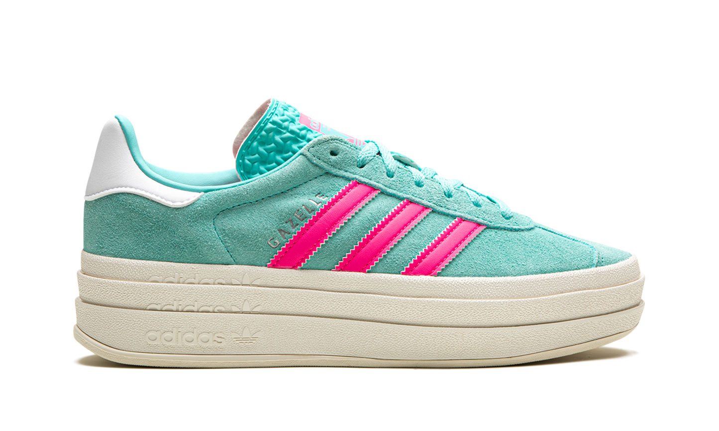 GAZELLE BOLD WMNS "Flash Aqua / Lucid Pink" ID7026