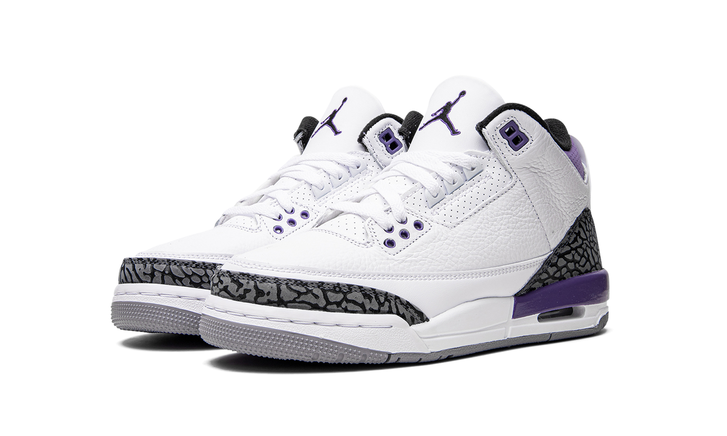 Air Jordan 3 Retro GS "Dark Iris" DM0967 105