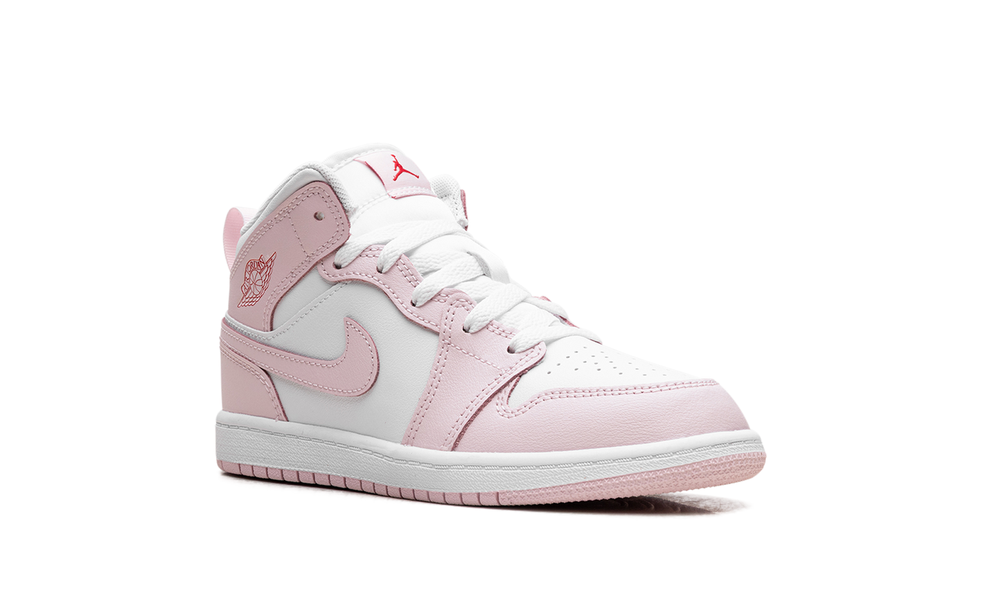 Jordan 1 Mid PS "Pink Foam Fire Red White" DQ8424 608
