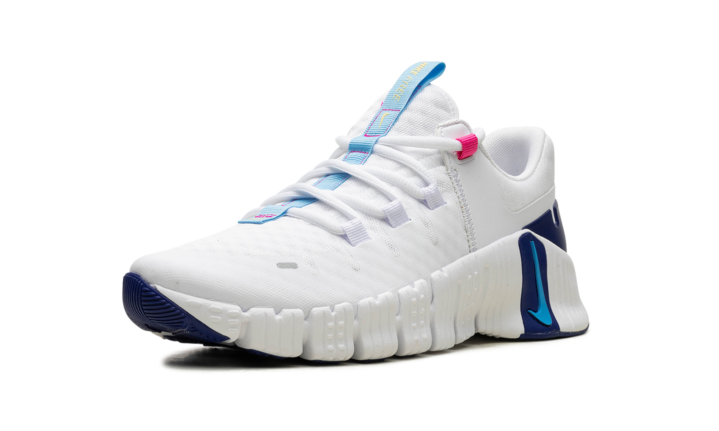 FREE METCON 5 WMNS "WHITE AQUARIUS BLUE" DV3950 103