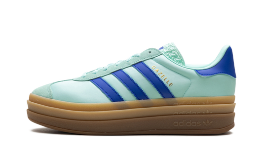 Gazelle Bold WMNS "Clear Mint Lucid Blue Gold Metallic" JI2702