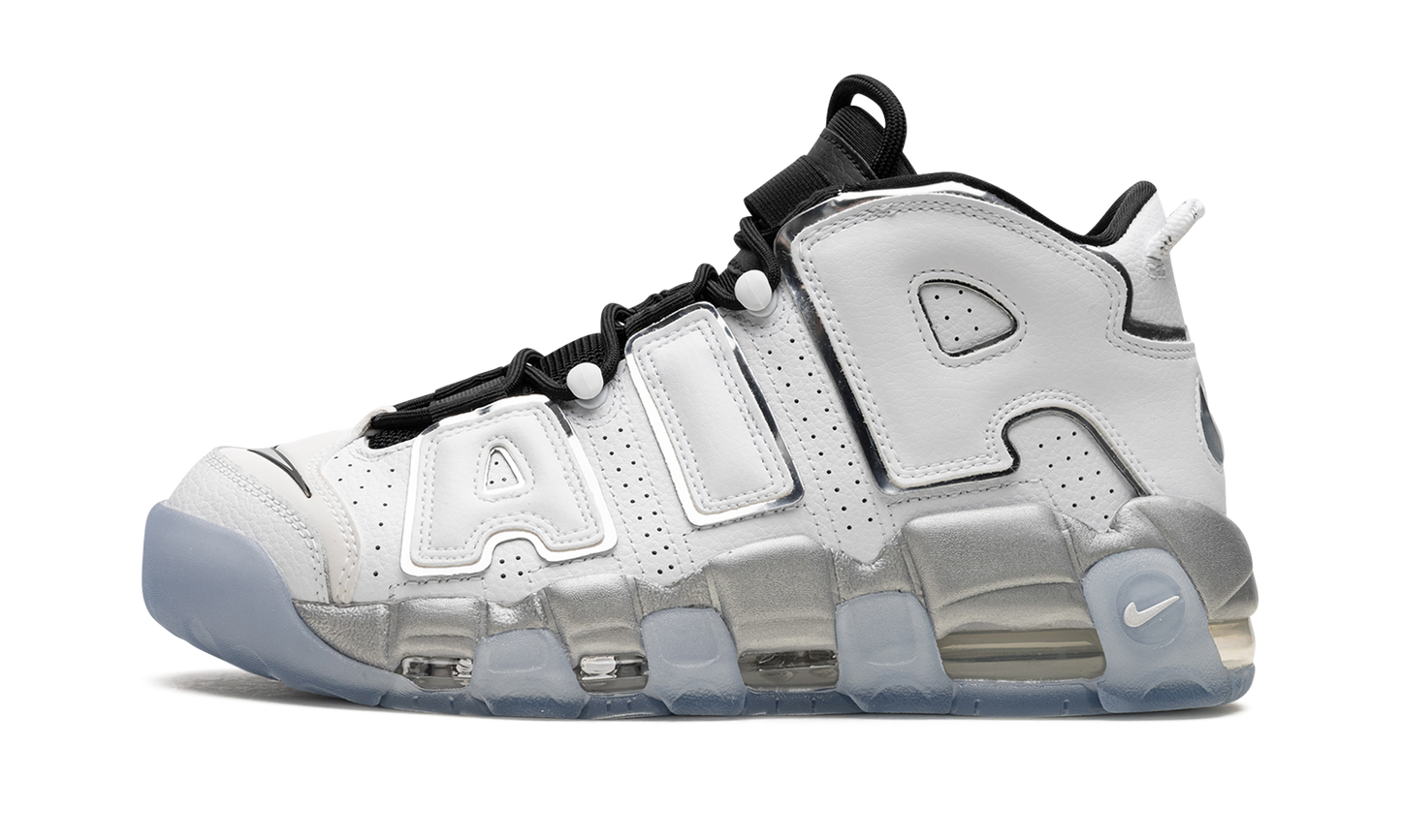 AIR MORE UPTEMPO WMNS "White Metallic" DV7408 100