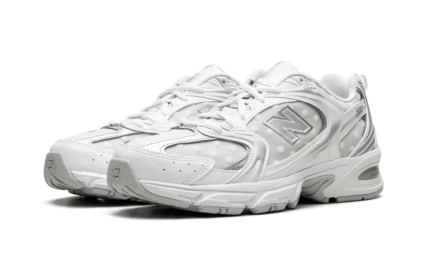 530 "Silver Metallic Polka Dots" U530HFW