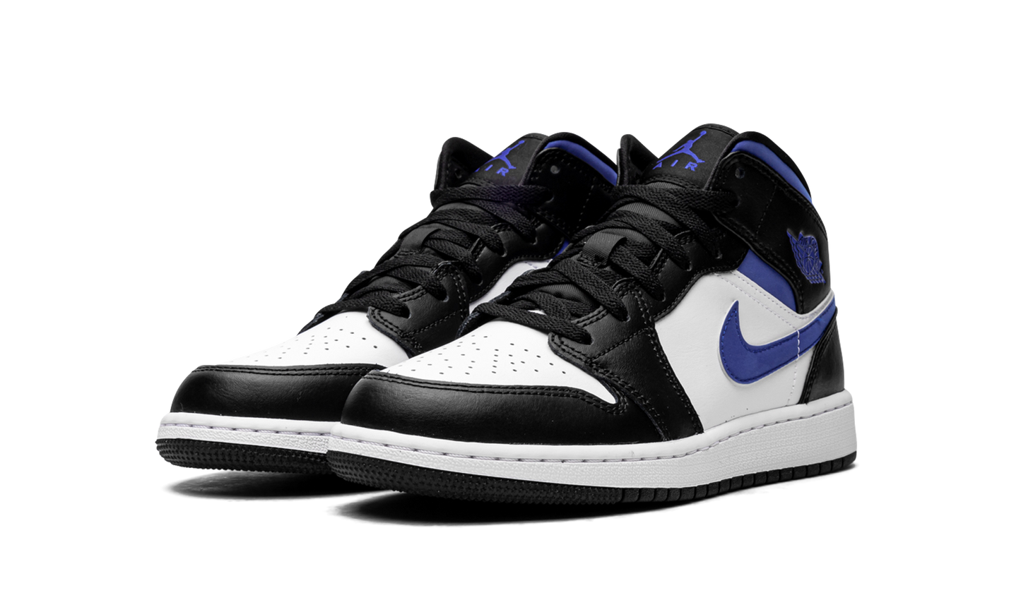 Air Jordan 1 Mid GS "Racer Blue / Black / White" 554725 140