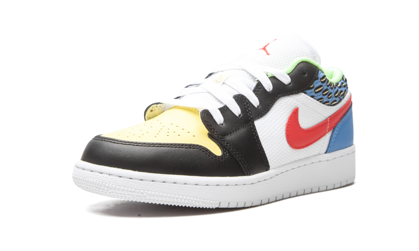 Air Jordan 1 Low GS "White Mesh / Multicolor" DH5927 006