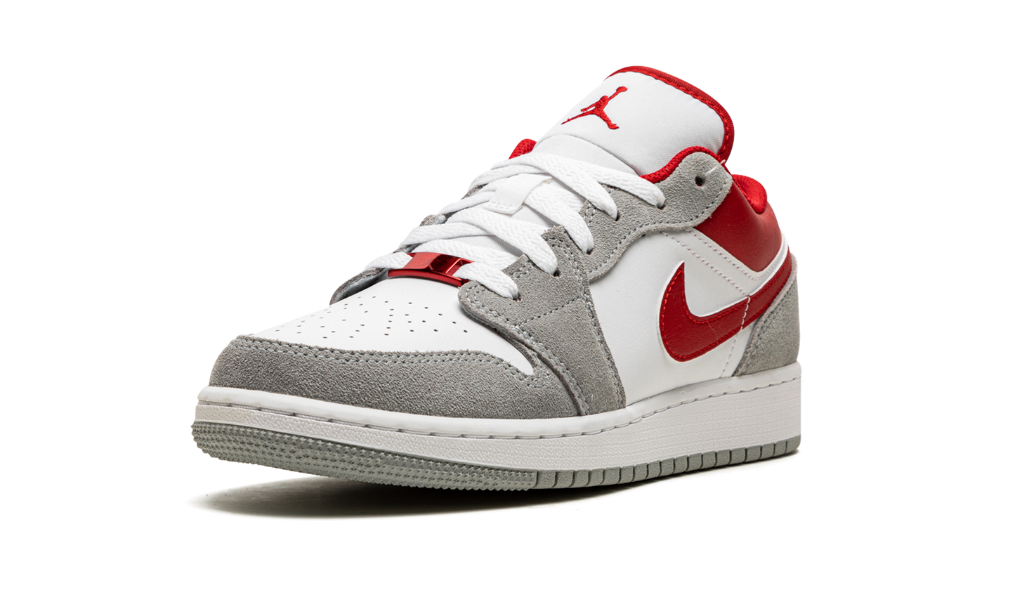 Air Jordan 1 Low SE GS "Smoke Grey Gym Red" DM0589 016