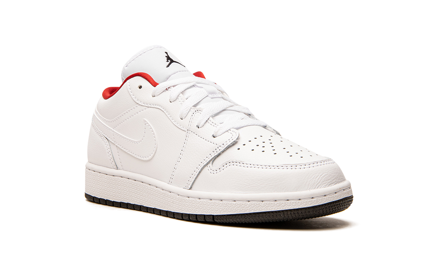 Air Jordan 1 Low GS "White / Red"