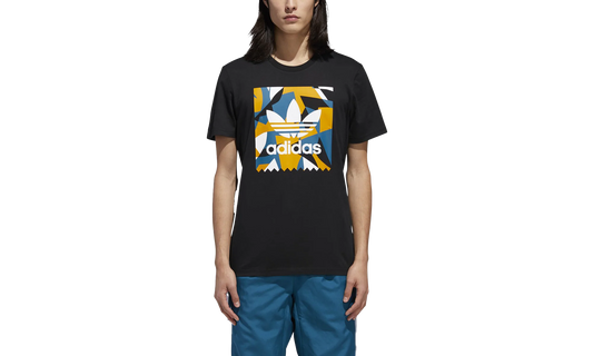 Collage Blackbird Tee "Black Teal Yellow" DH3941