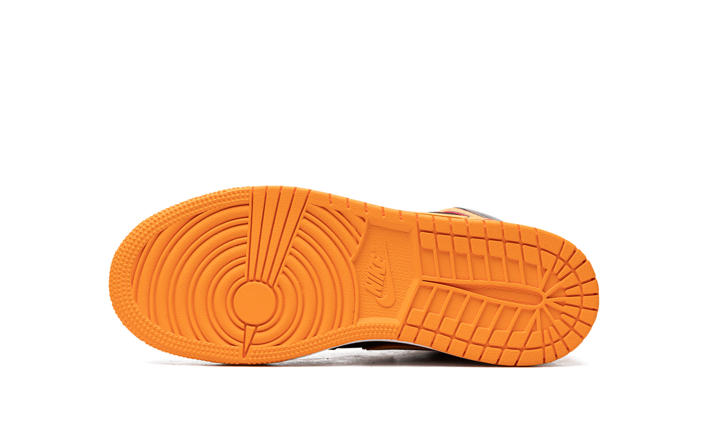 Air Jordan 1 Mid GS "Vivid Orange" FJ4924 008