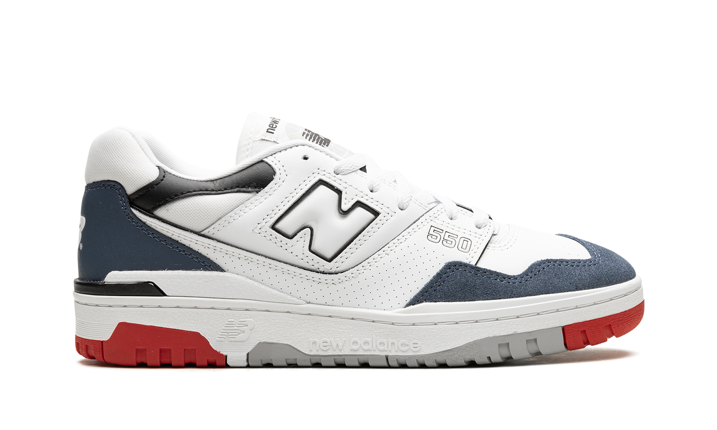 550 "White/Navy/Red" BB550NCN
