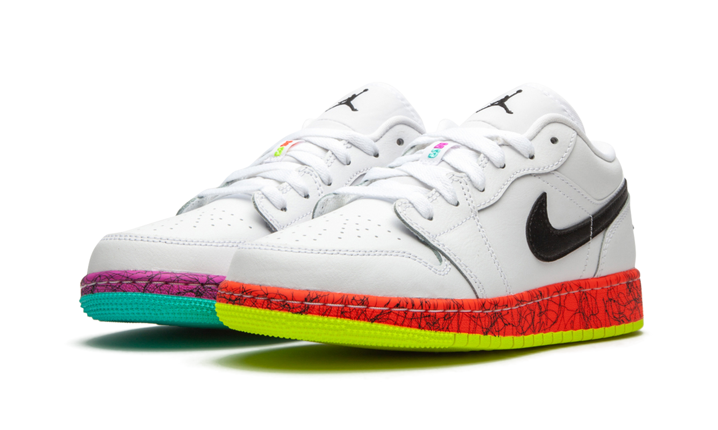 Air Jordan 1 Low GS "Grades - Multicolor" CV9548 100