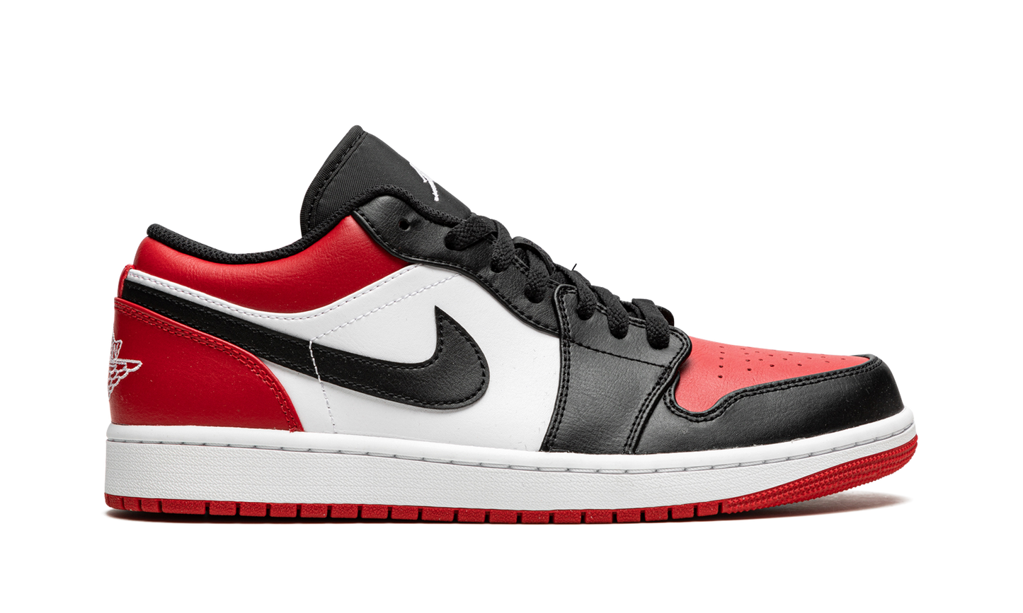 Air Jordan 1 Low "Bred Toe" 553558 612