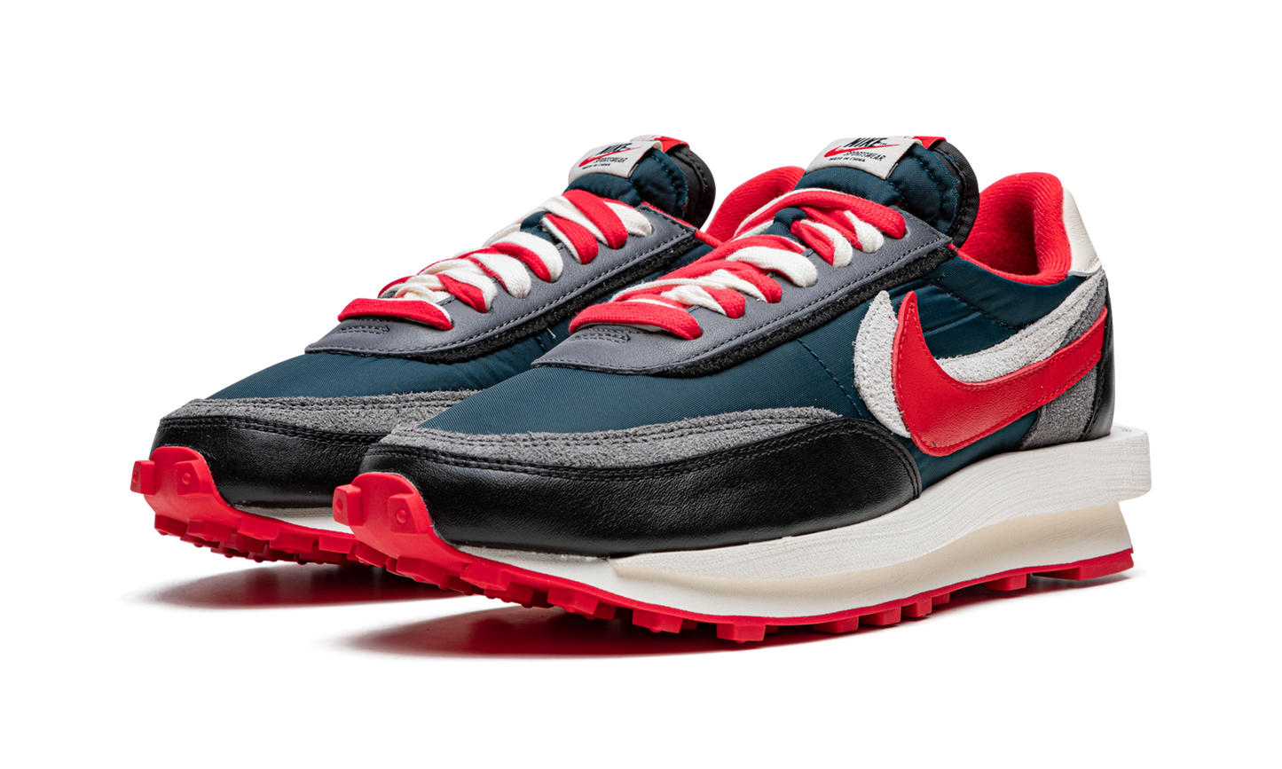 LDWaffle "Undercover x Sacai - Midnight Spruce University Red" DJ4877 300