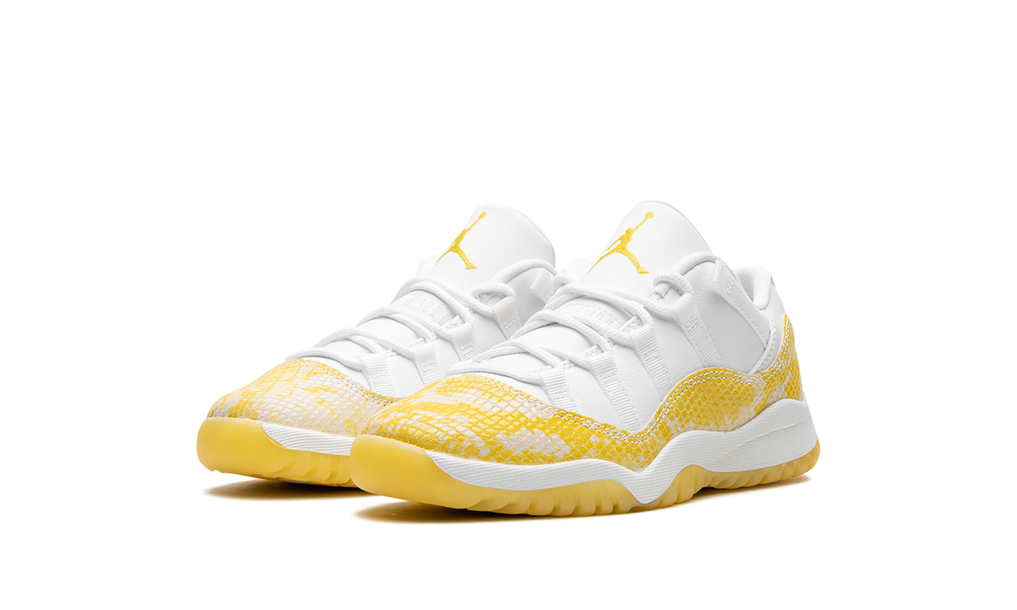 Air Jordan 11 Low PS "Yellow Snakeskin" 580522 107