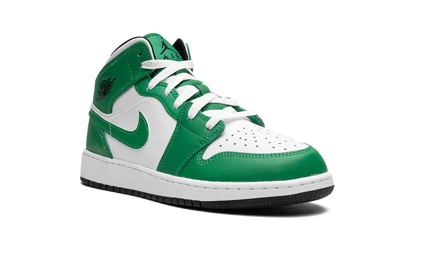 Air Jordan 1 Mid GS "Lucky Green" DQ8423 301
