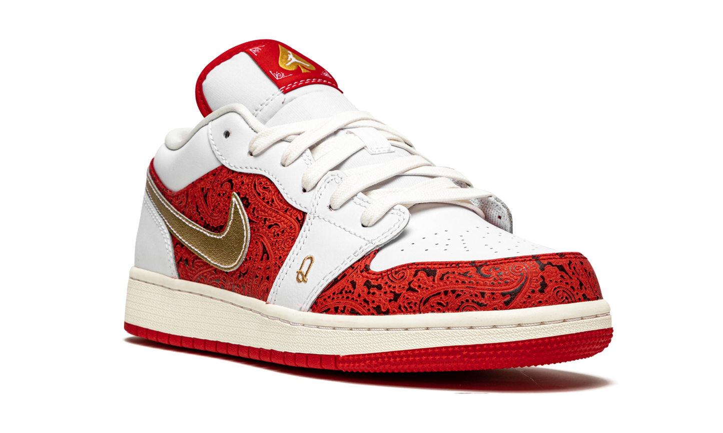 Air Jordan 1 Low SE GS "Spades" DJ5186 100