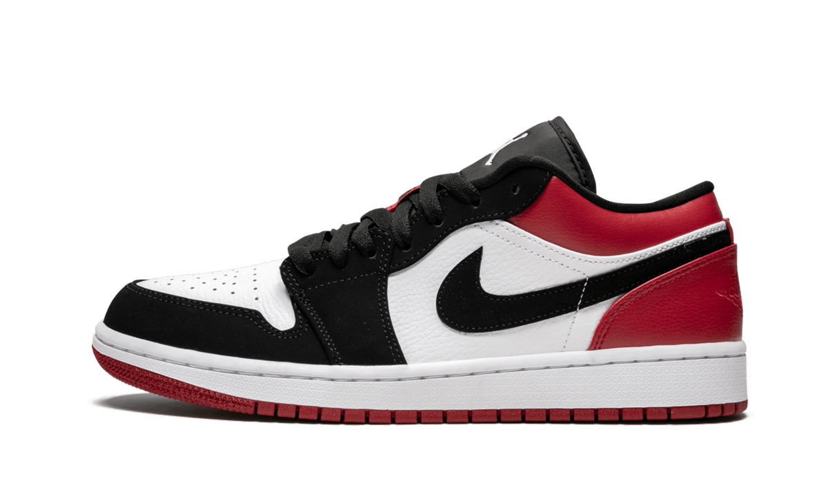 Air Jordan 1 Low "Black Toe" 553558 116