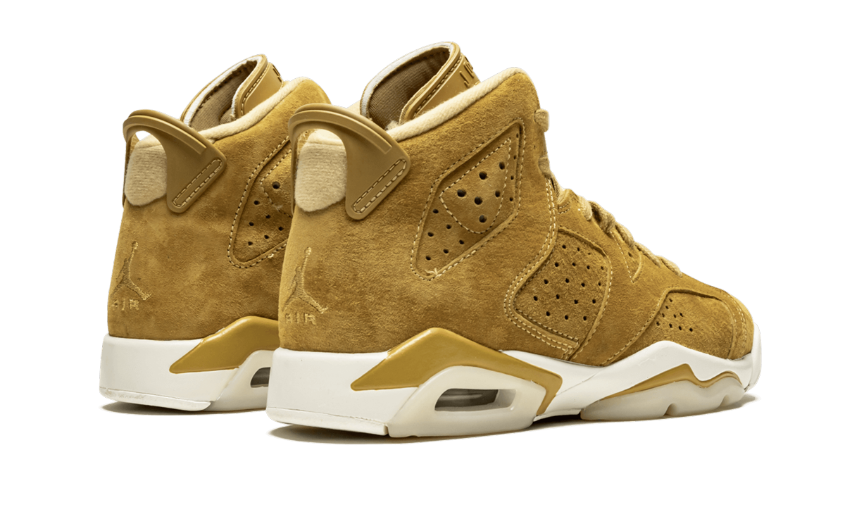 Air Jordan 6 Retro GS "Wheat" 384665 705