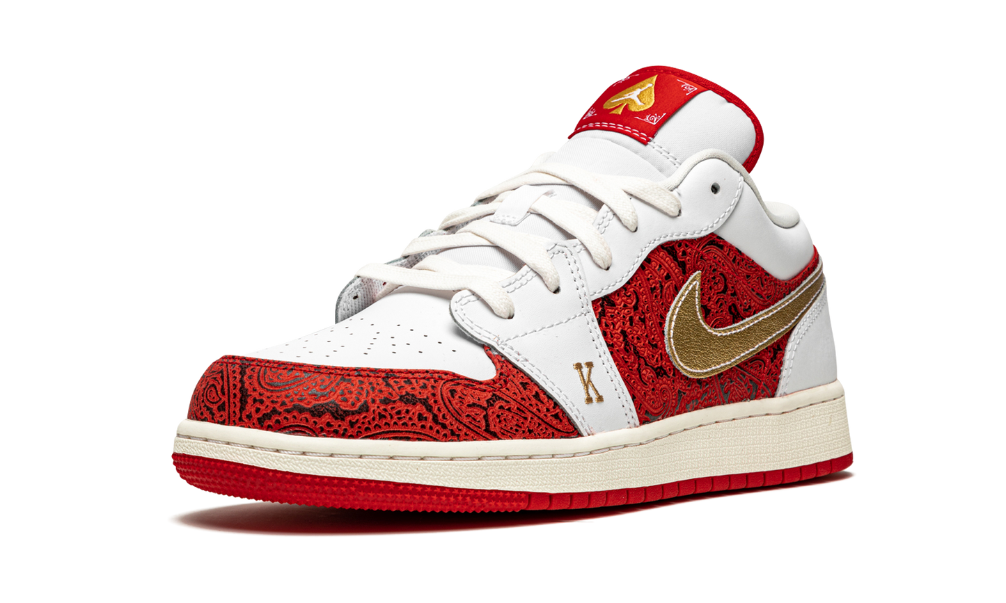 Air Jordan 1 Low SE GS "Spades" DJ5186 100