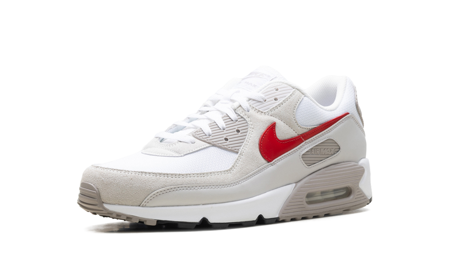 Air Max 90 "White College Grey Vast Grey University Red" DM0029 113