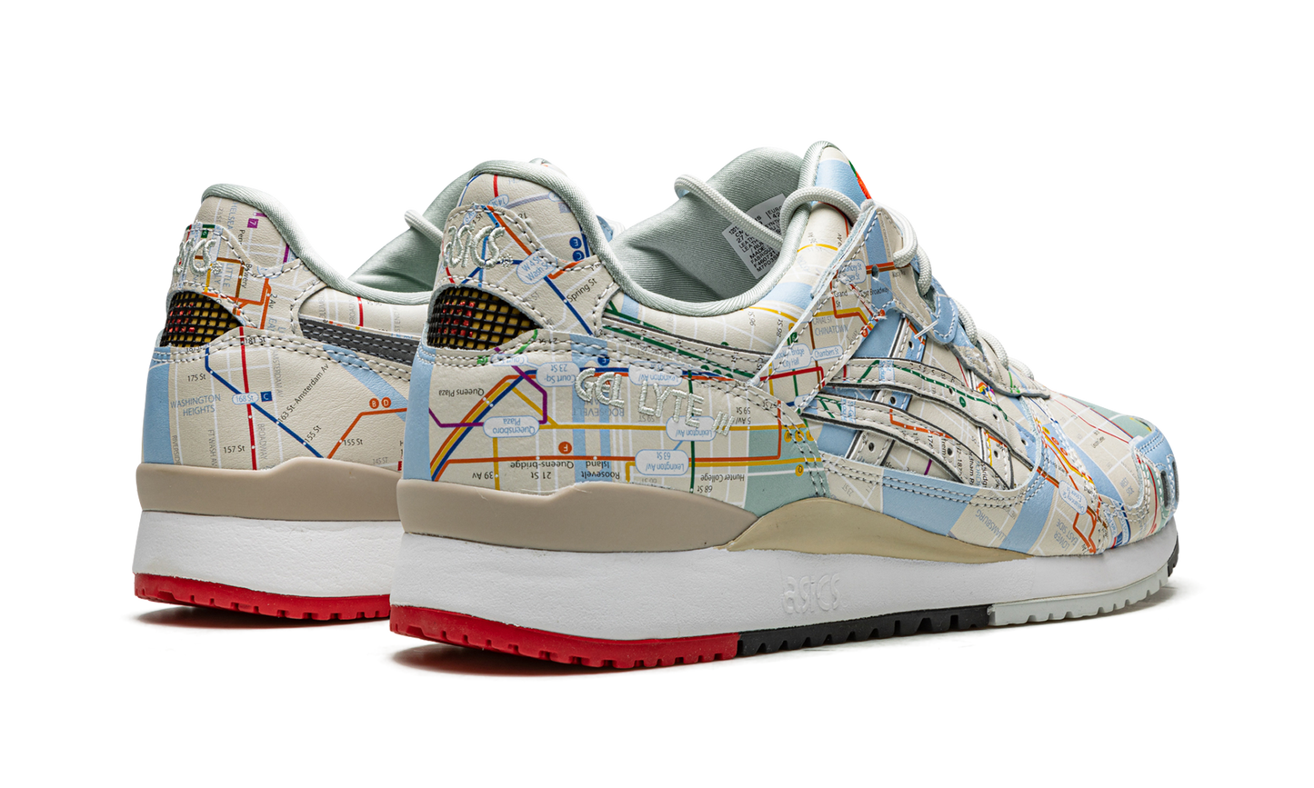 GEL LYTE III OG "ATMOS NYC SUBWAY" 1201A528 200