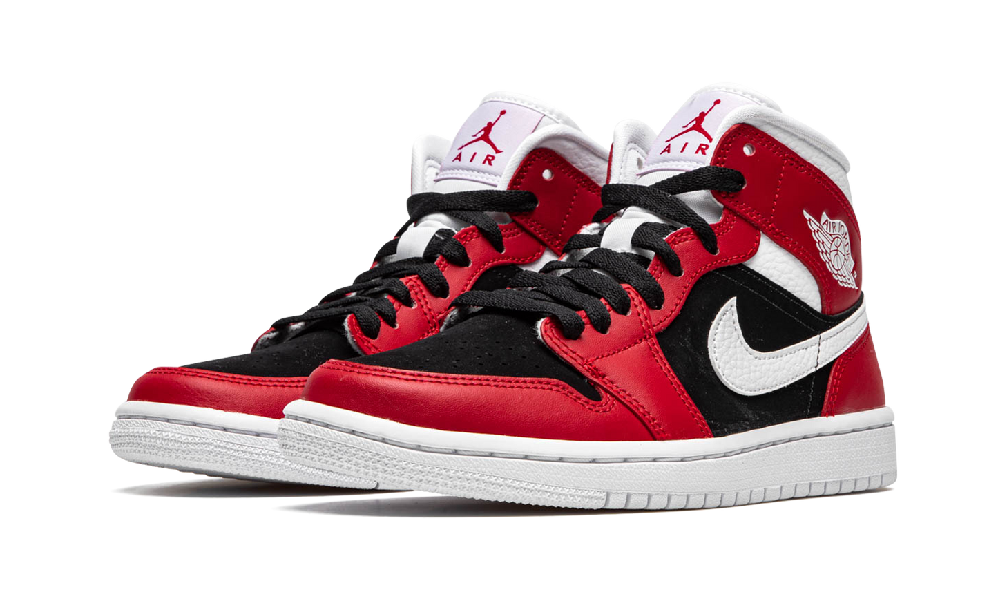 AIR JORDAN 1 MID WMNS "Gym Red / Black" BQ6472 601