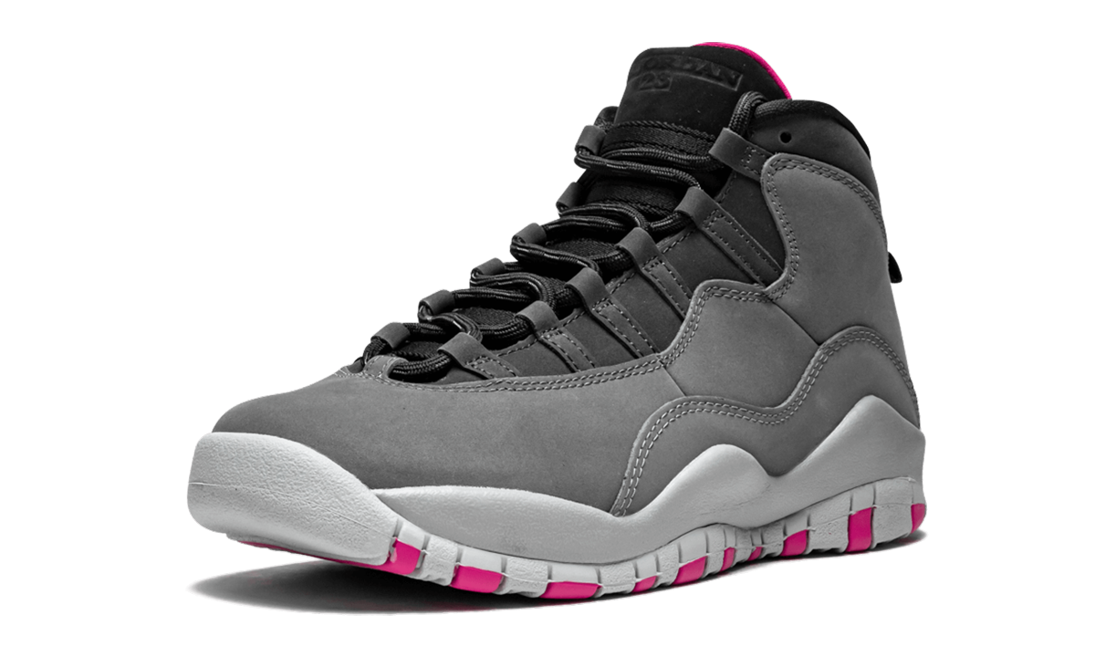 Air Jordan 10 Retro GS "Smoke Grey" 487211 006
