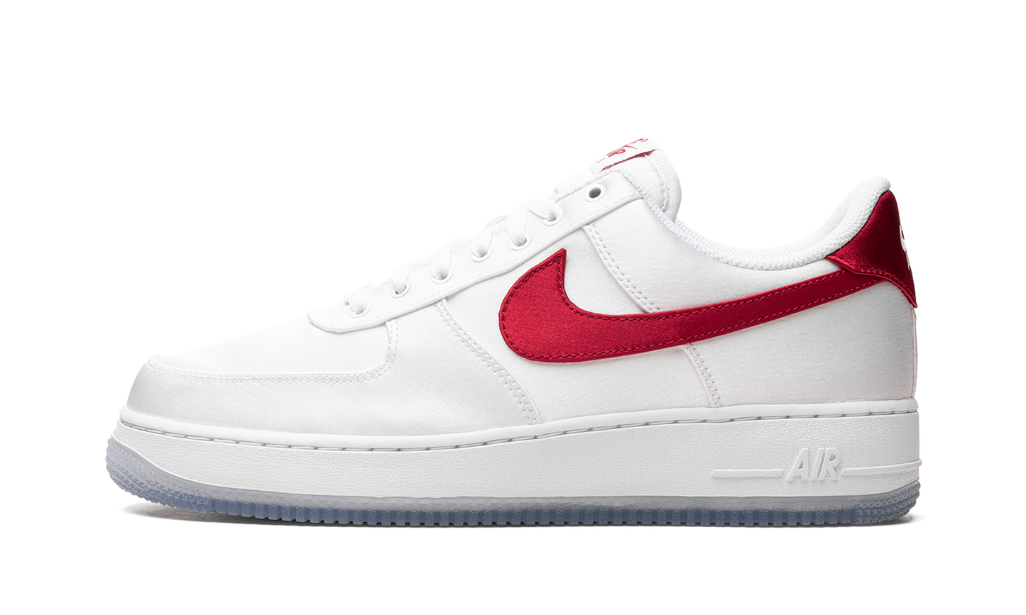 AIR FORCE 1 LO '07 WMNS "Satin White Varsity Red" DX6541 100