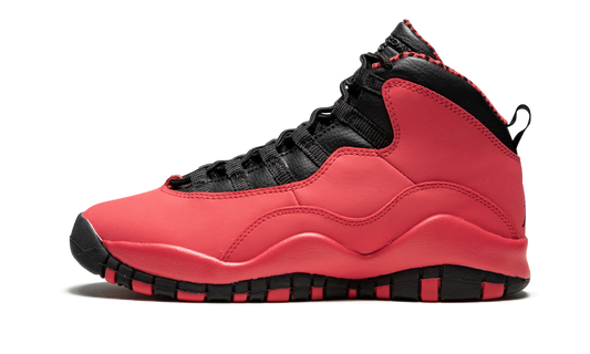 Air Jordan 10 Retro GS "Fusion Red" 487211 605