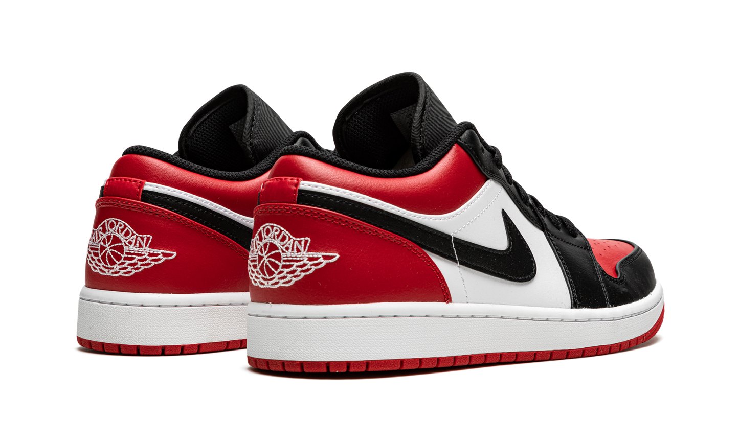 Air Jordan 1 Low "Bred Toe" 553558 612