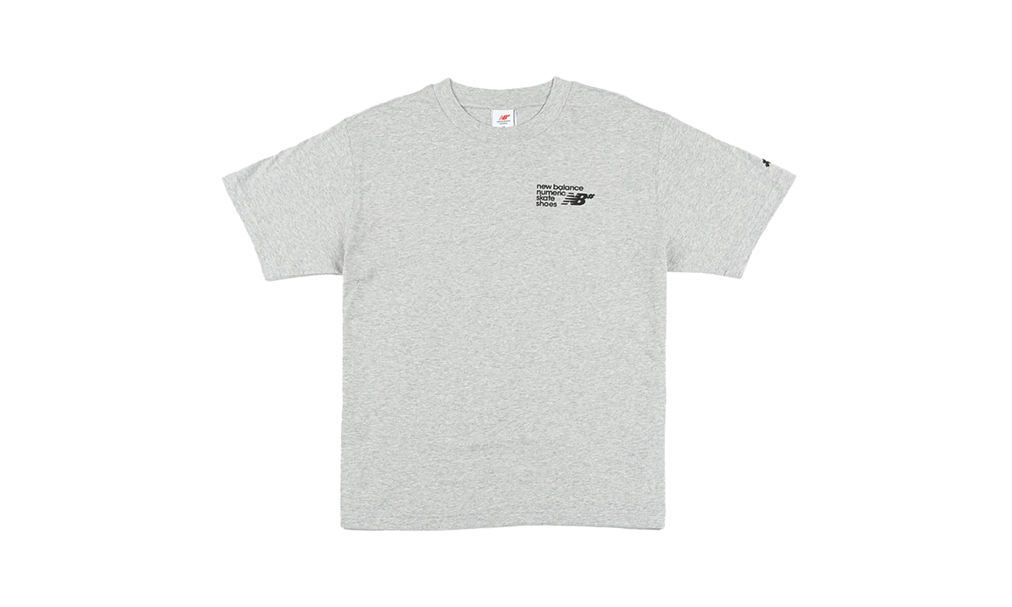 Numeric Small Logo Jersey T-Shirt "Athletic Grey" MT51950AG