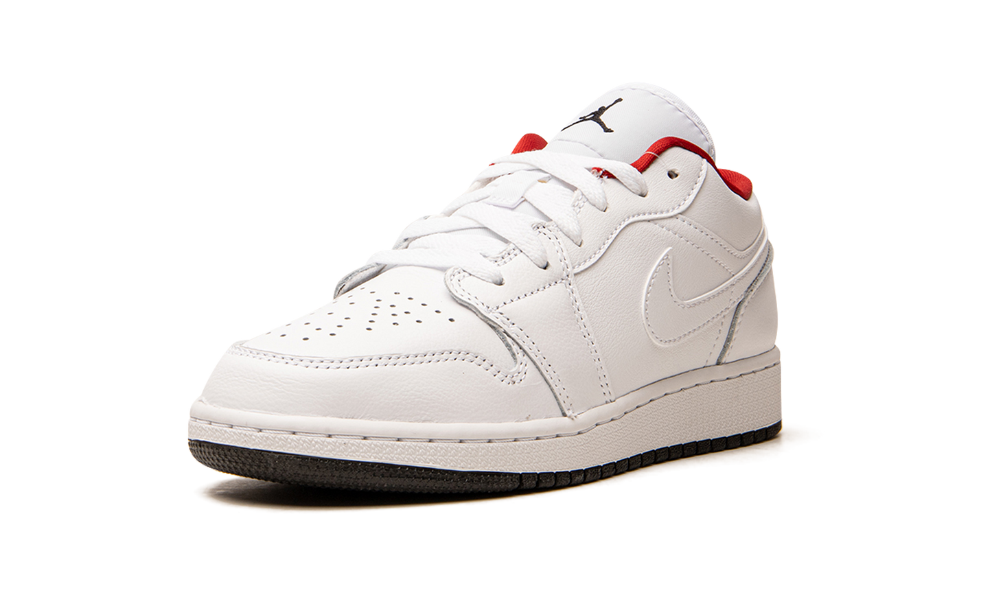 Air Jordan 1 Low GS "White / Red"