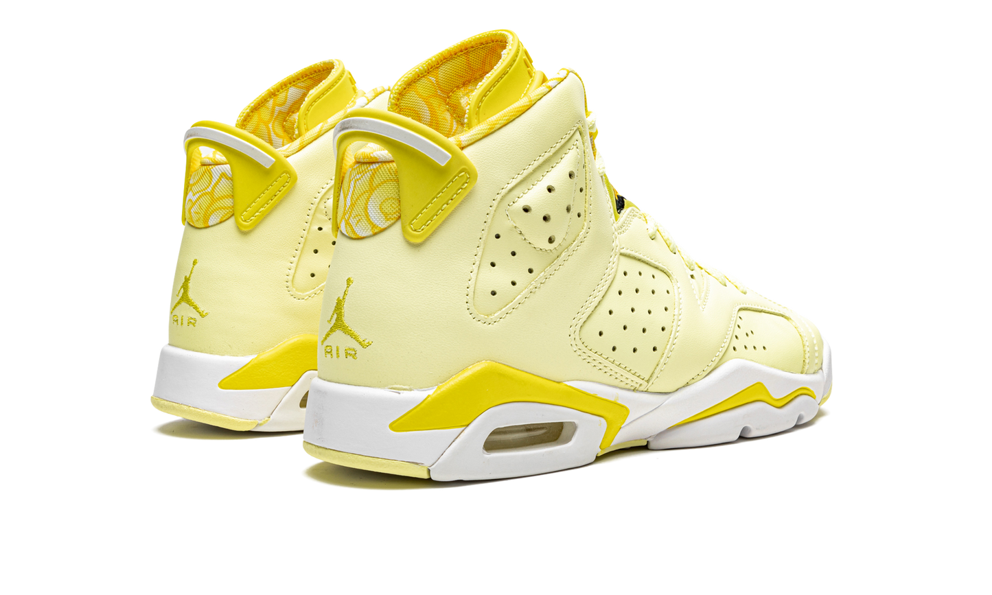 Air Jordan 6 GS "Citron Tint / Floral" 543390 800
