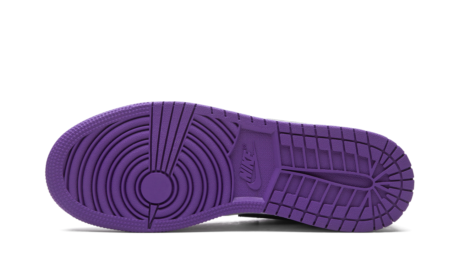 Air Jordan 1 Low GS "Court Purple" 553560 500
