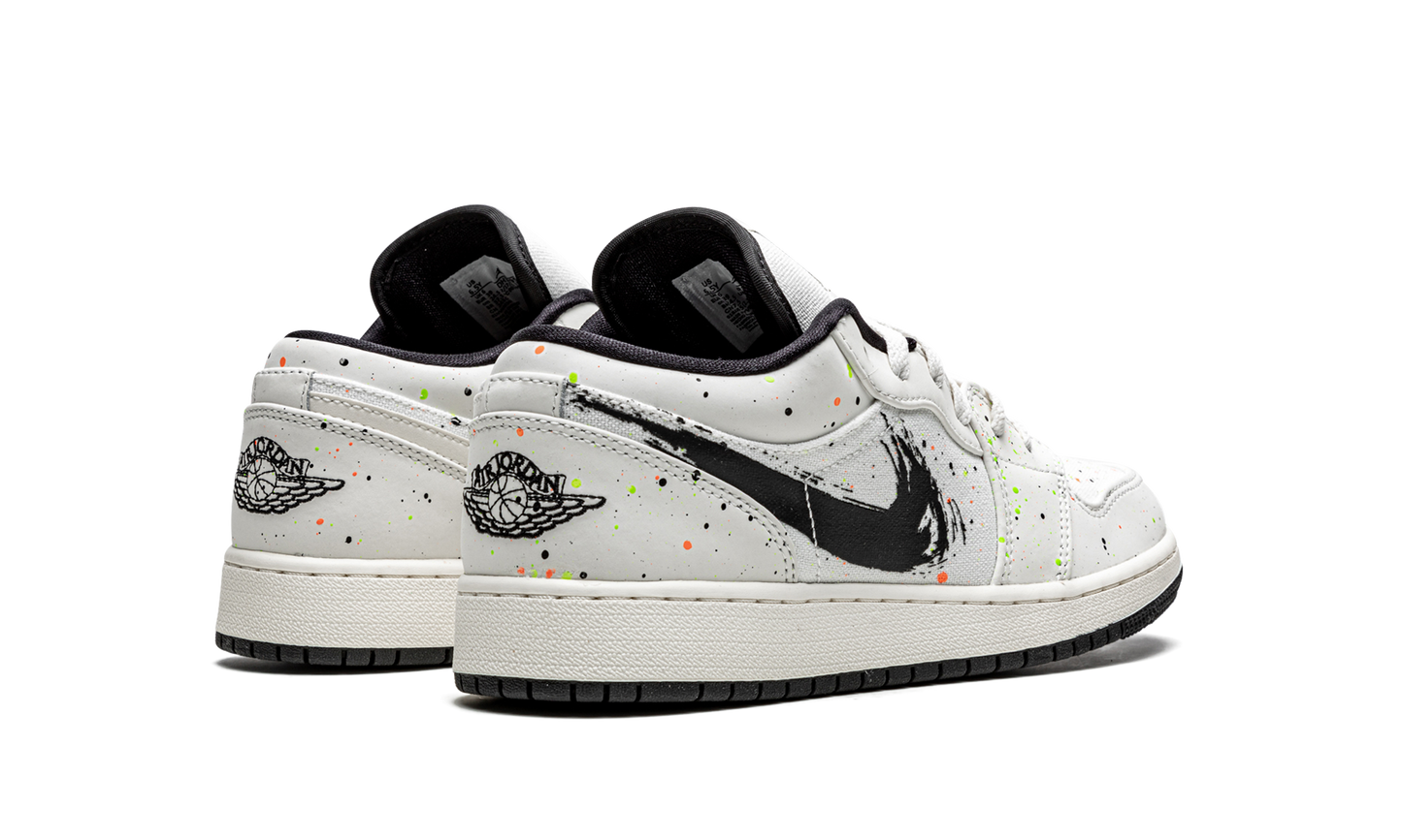 Air Jordan 1 Low SE GS "Paint Splatter" DH3295 100