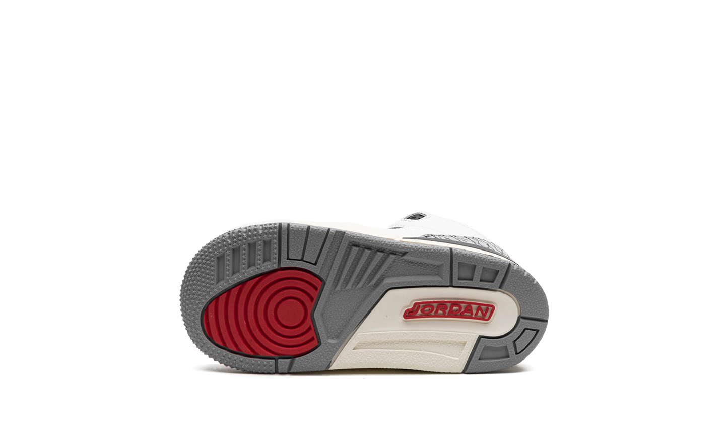 Air Jordan 3 TD "White Cement Reimagined 2023" DM0968 100