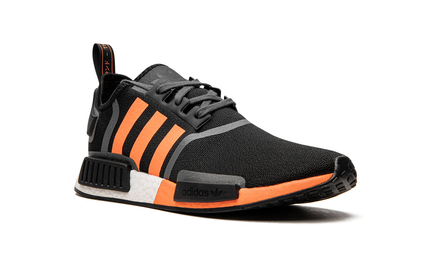 NMD R1 "Black / Screaming Orange"