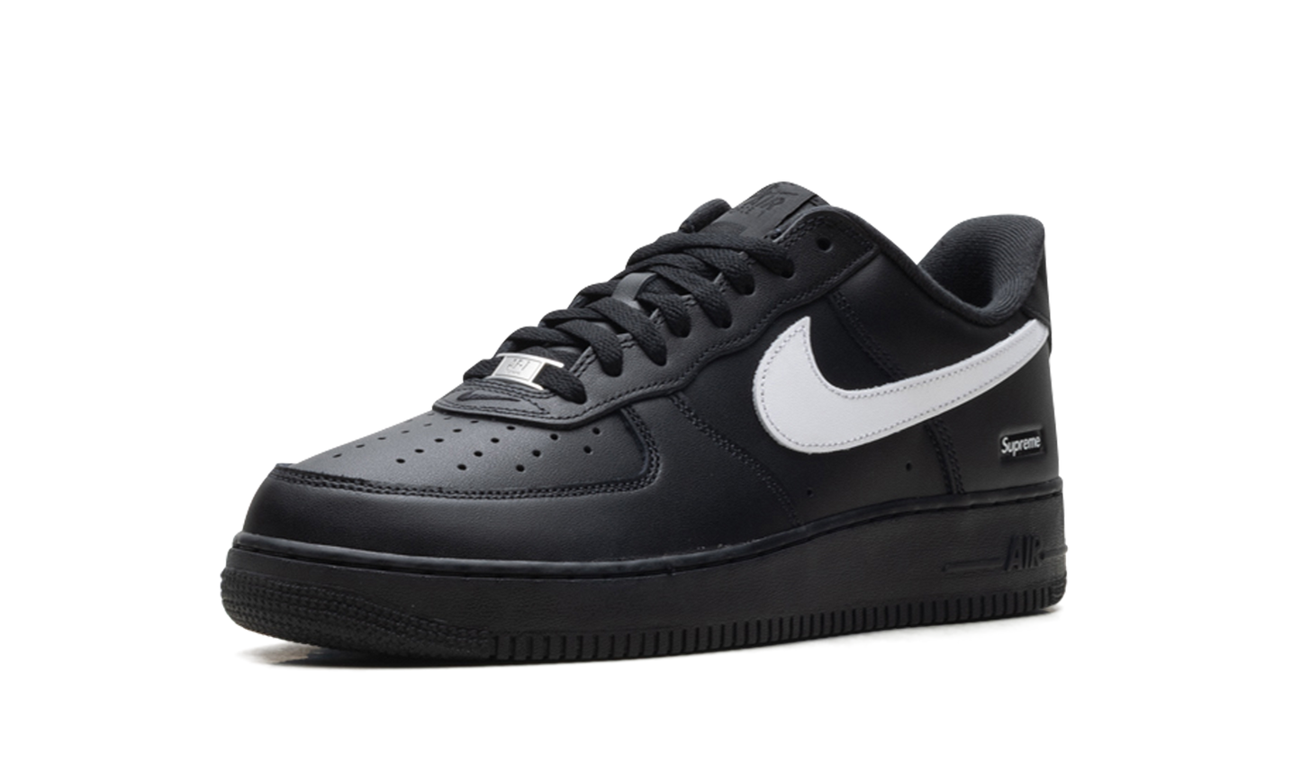 Air Force 1 Low "Supreme - Mini Box Logo Black / White" CU9225 002