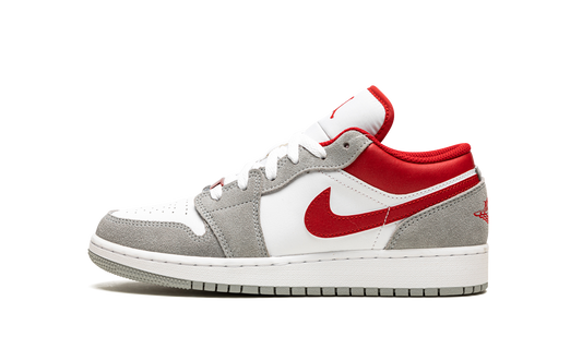 Air Jordan 1 Low SE GS "Smoke Grey Gym Red" DM0589 016
