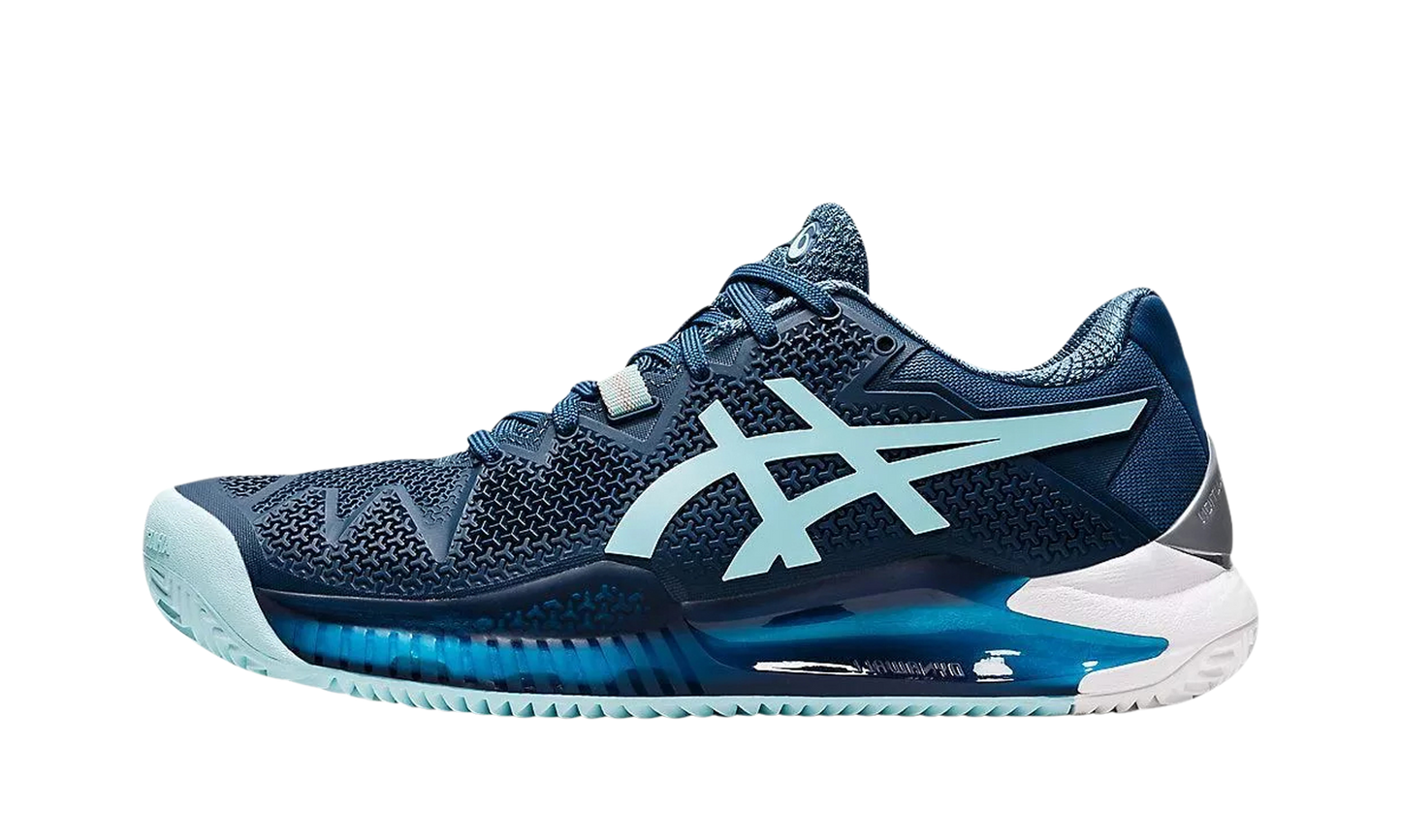 GEL-RESOLUTION 8 CLAY WMNS "LIGHT INDIGO CLEAR BLUE" 1042A070 406