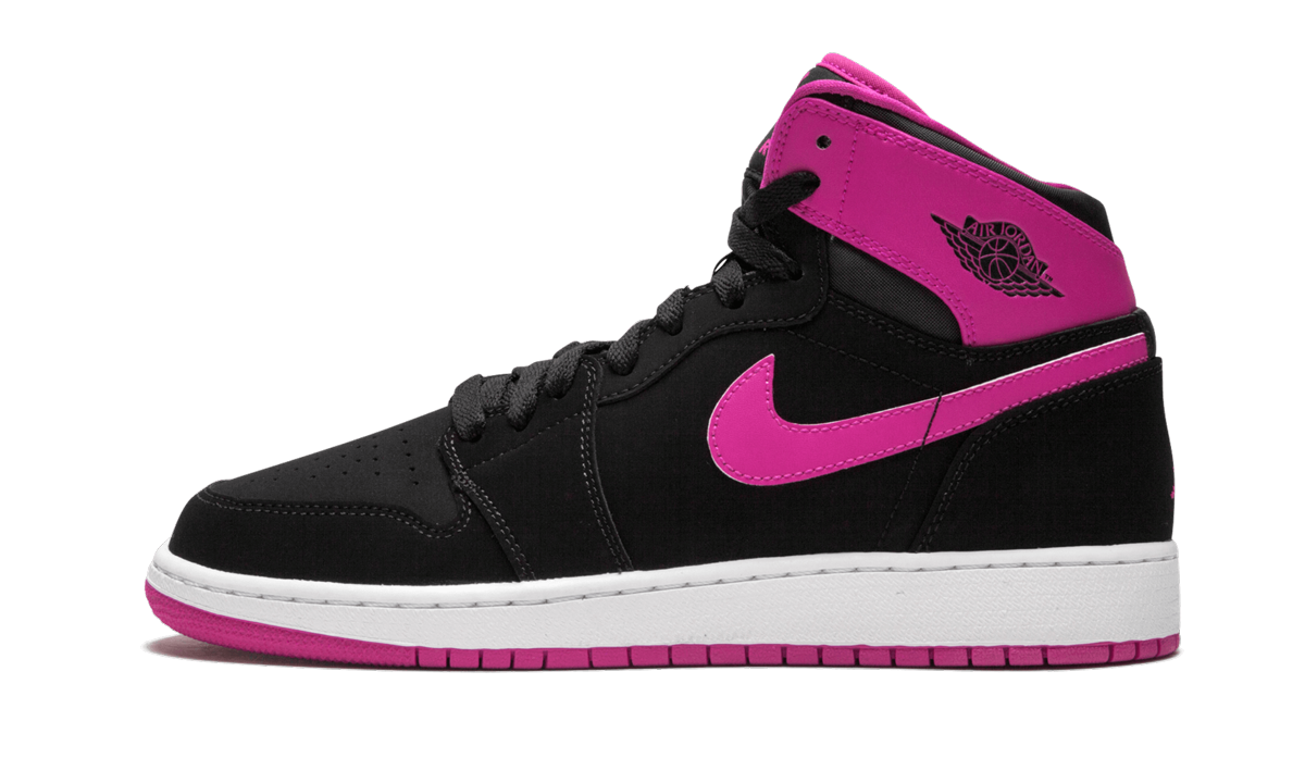 Air Jordan 1 Retro High OG GS "Black / Vivid Pink"