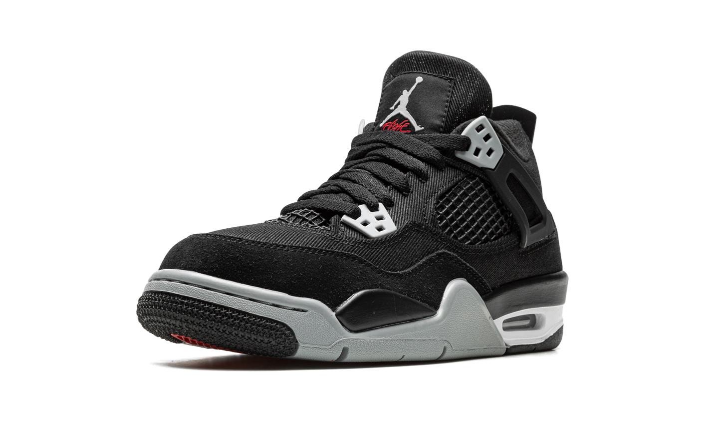 Air Jordan 4 GS "Black Canvas" DV0553 006