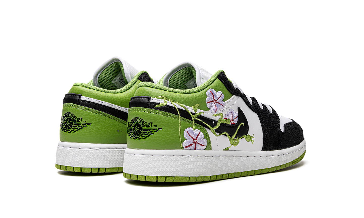 Air Jordan 1 Low SE GS "Floral" DQ8389 100