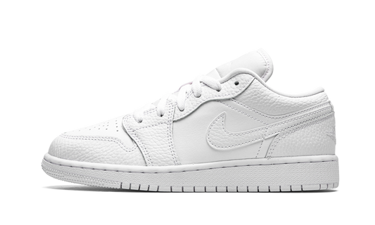 Air Jordan 1 Low GS "Triple White"