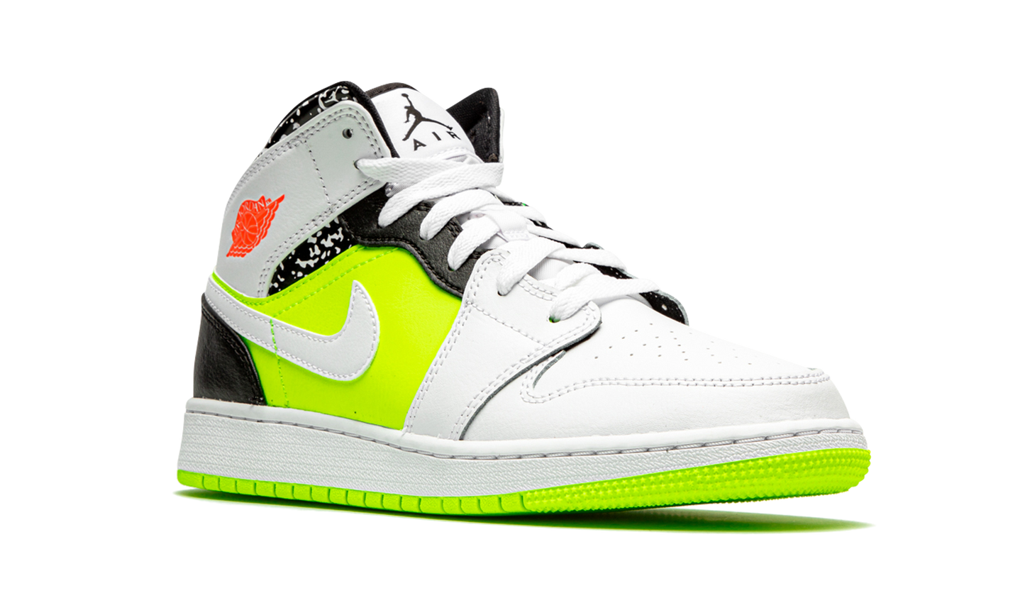 Air Jordan 1 Mid GS "Notebook" 554725 870