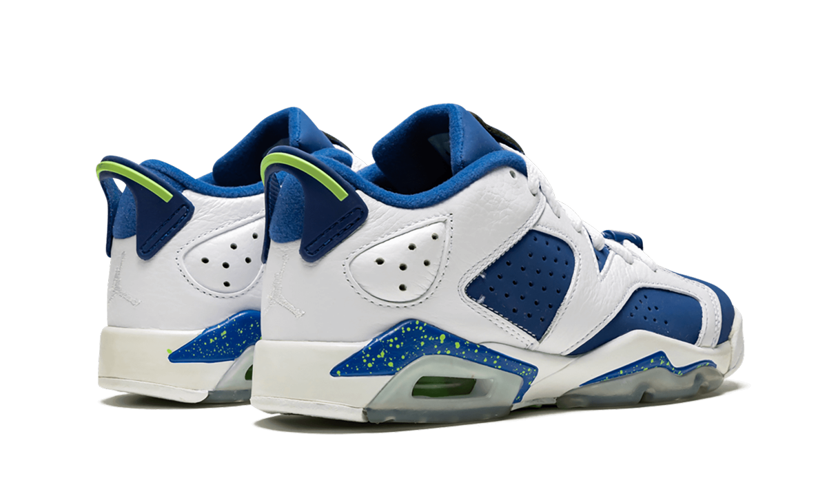 Air Jordan 6 Retro Low GS "Seahawks" 768881 106