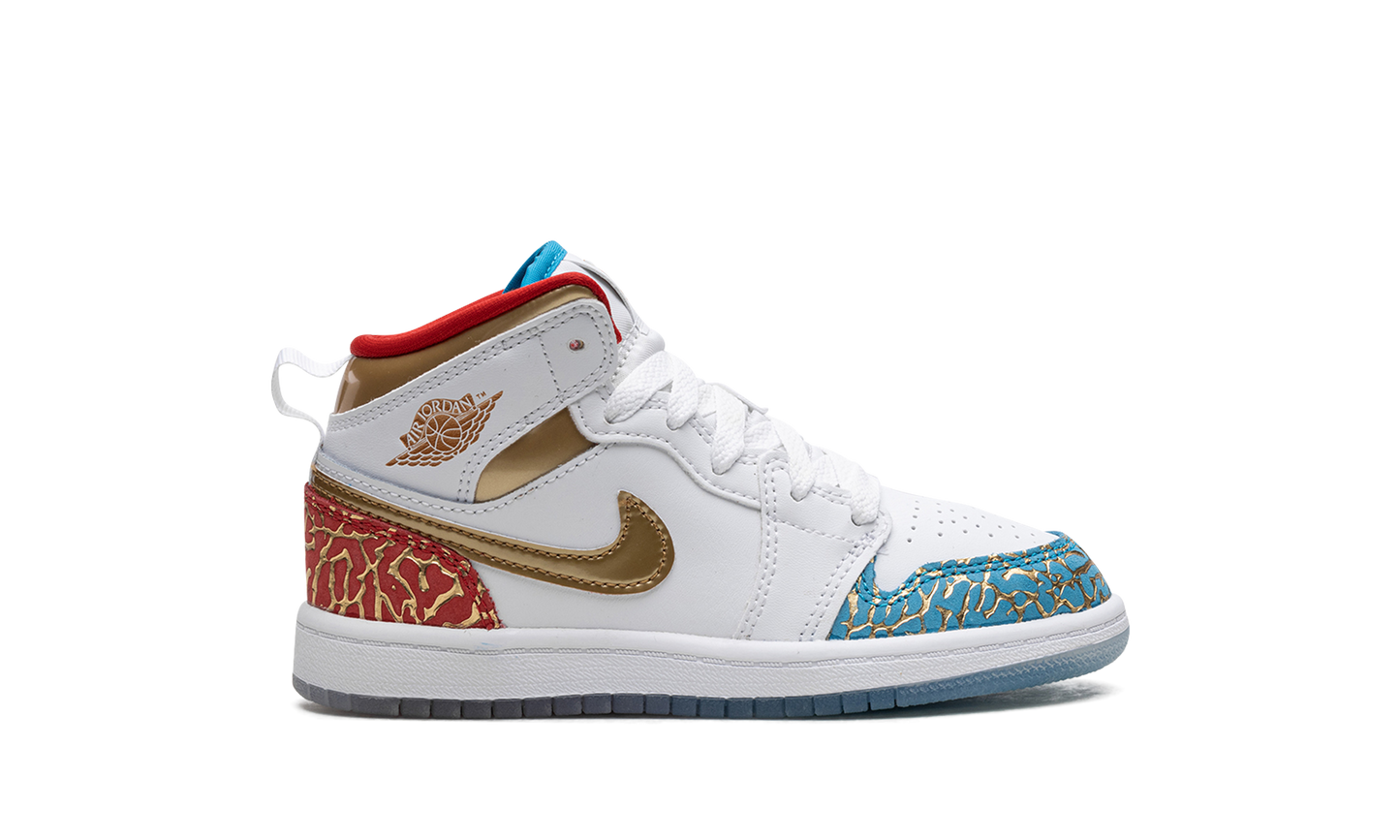 Air Jordan 1 Mid PS "UNC to CHI" FB2210 100