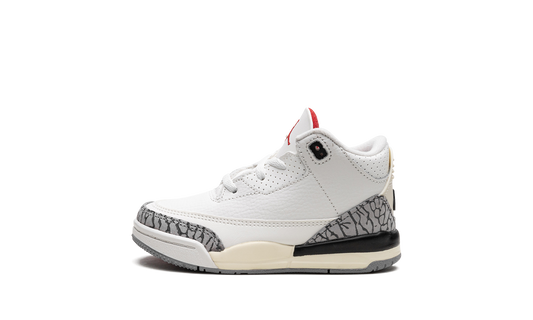 Air Jordan 3 TD "White Cement Reimagined 2023" DM0968 100